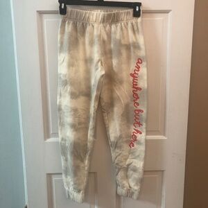 Cold Rush fleece sweat pants ANYWHERE BUT HERE size Small